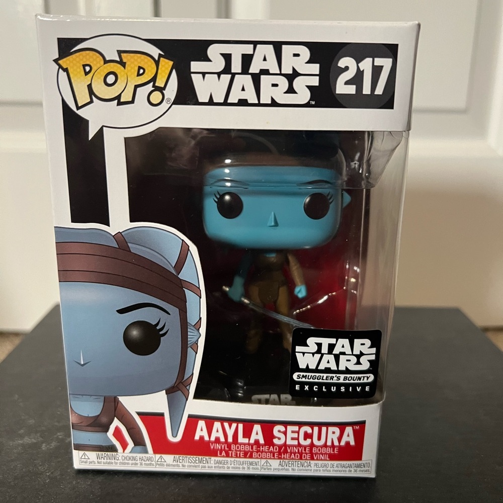 Aayla Secura Funko Pop Star Wars Smugglers Bounty